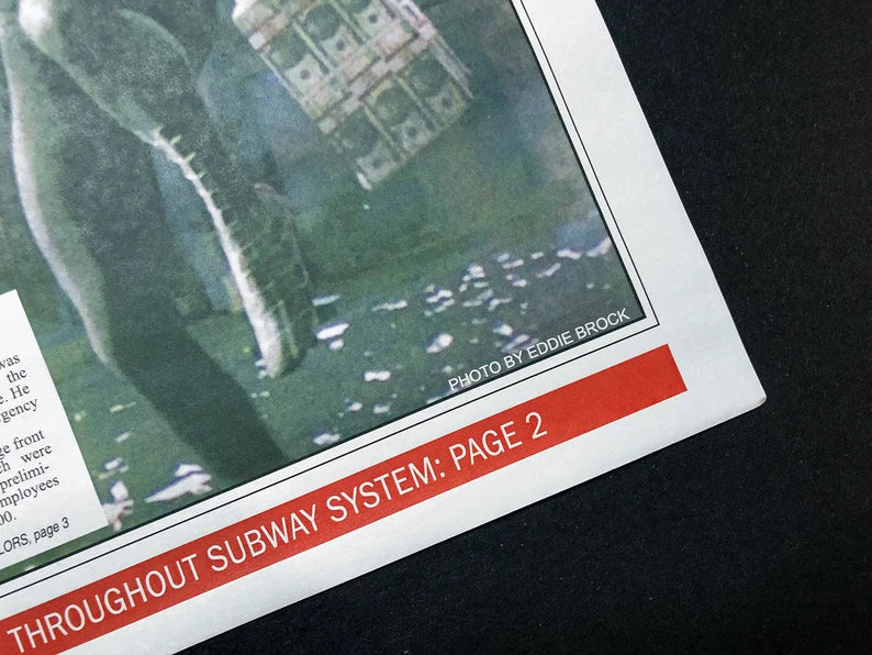 "THIEF" Edition of the Daily Bugle from Spider-Man 3 Black Suit - Superhero Christmas Gift - Nerd Gift