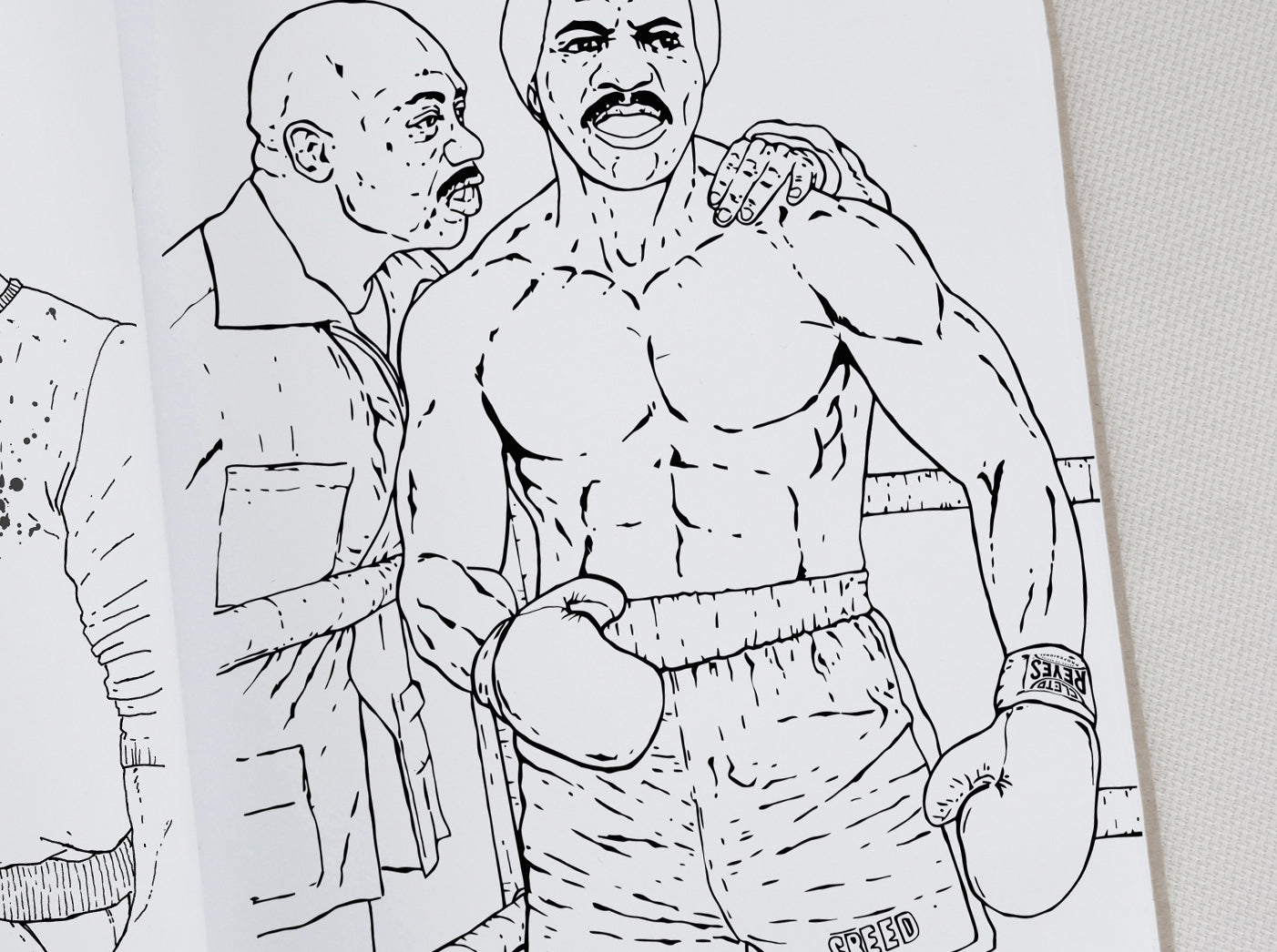 "Rocky" Coloring Book! 32 Pages of Original Illustrations!