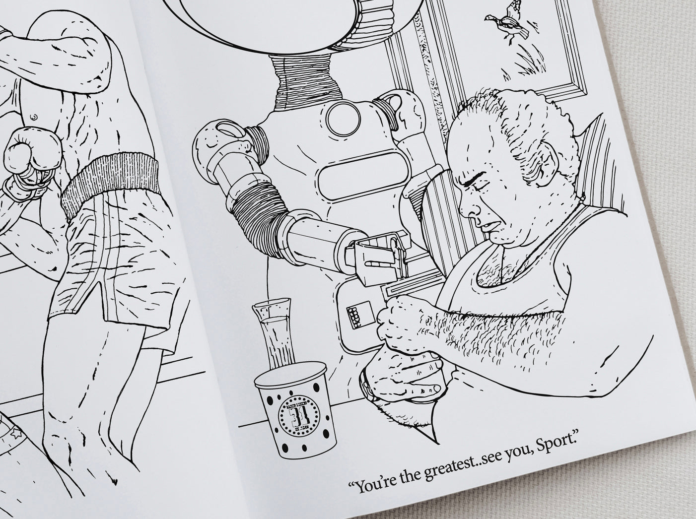 "Rocky" Coloring Book! 32 Pages of Original Illustrations!