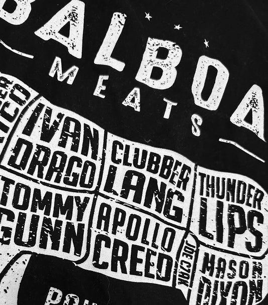 Balboa's Meats: The Ultimate Rocky Tribute Tee Shirt